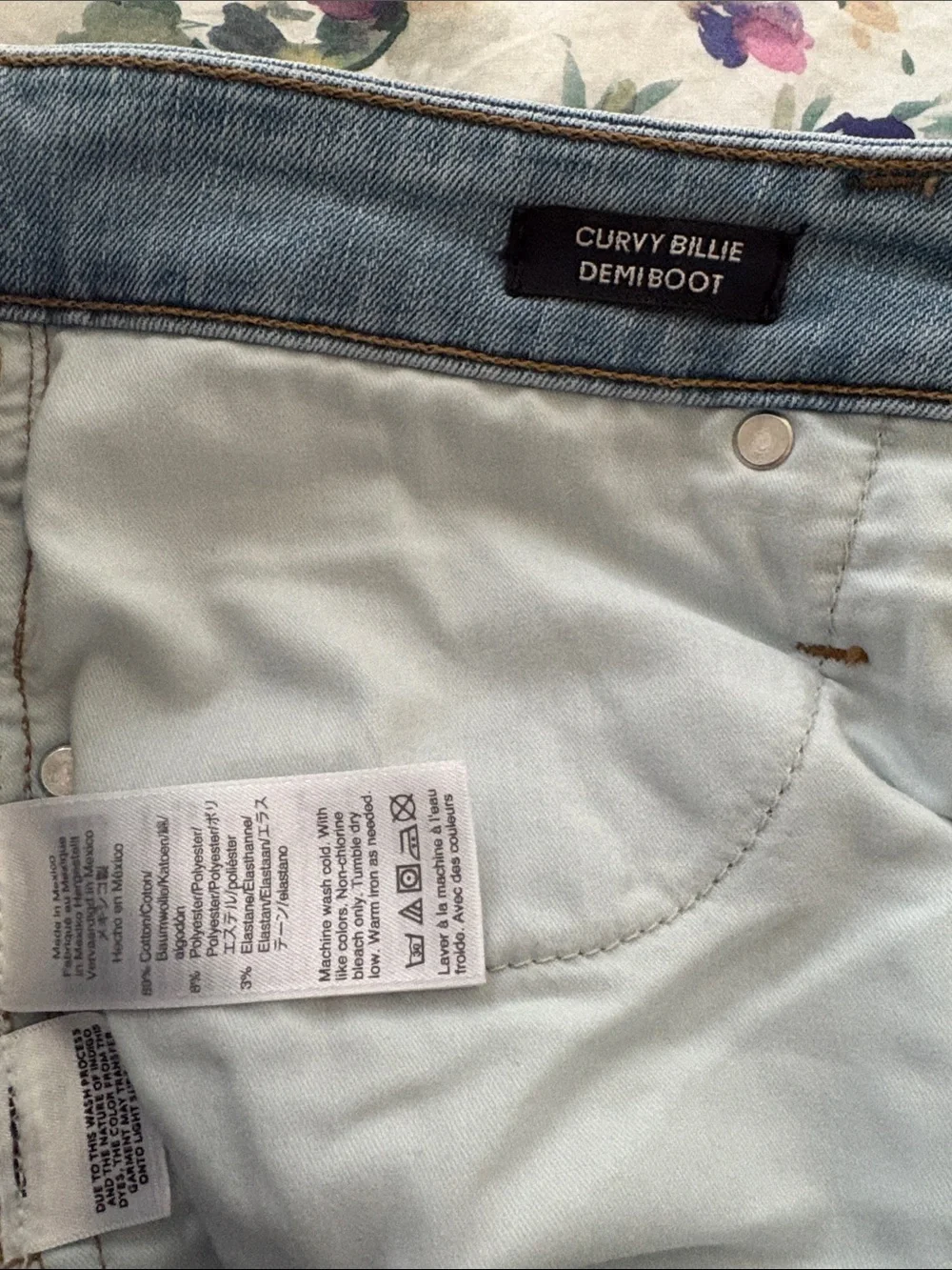 J. Crew Jeans Light Blue Flared Cotton Jeans Sustainable Jeans Size 30